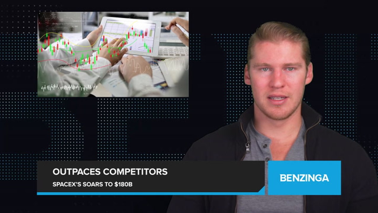 SpaceX's Valuation Soars to $180 Billion, Surpassing Defense Contractors and Telecom Giants