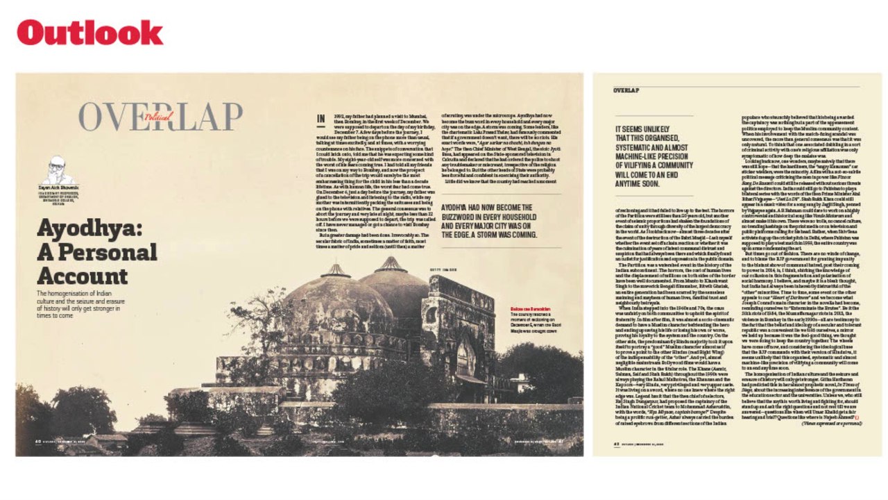 Ayodhya - A Personal Account