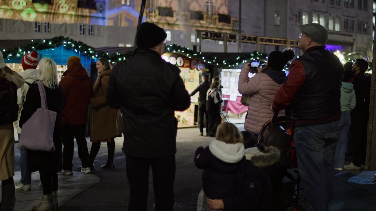 Magical Night at the Queens the Celia Imrie voiced animation taking place in Leeds