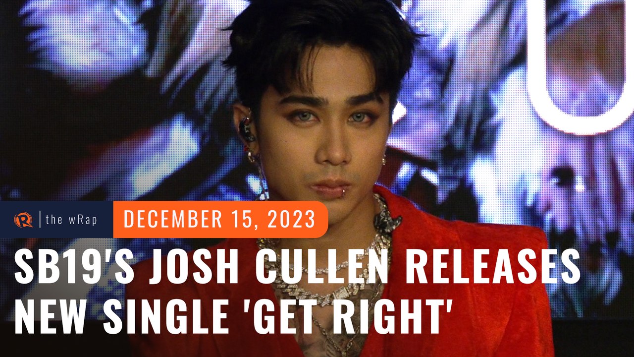 SB19's Josh Cullen releases latest single 'GET RIGHT'