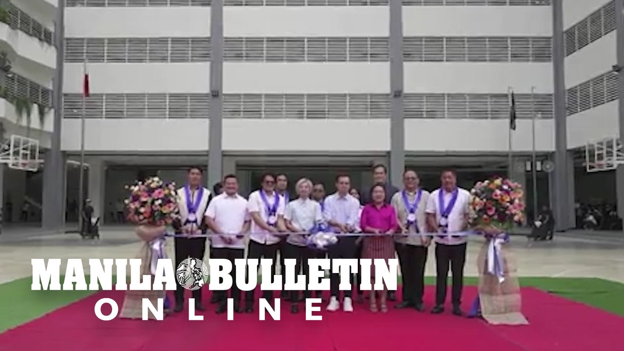 Manila LGU inaugurates new school building in Malate