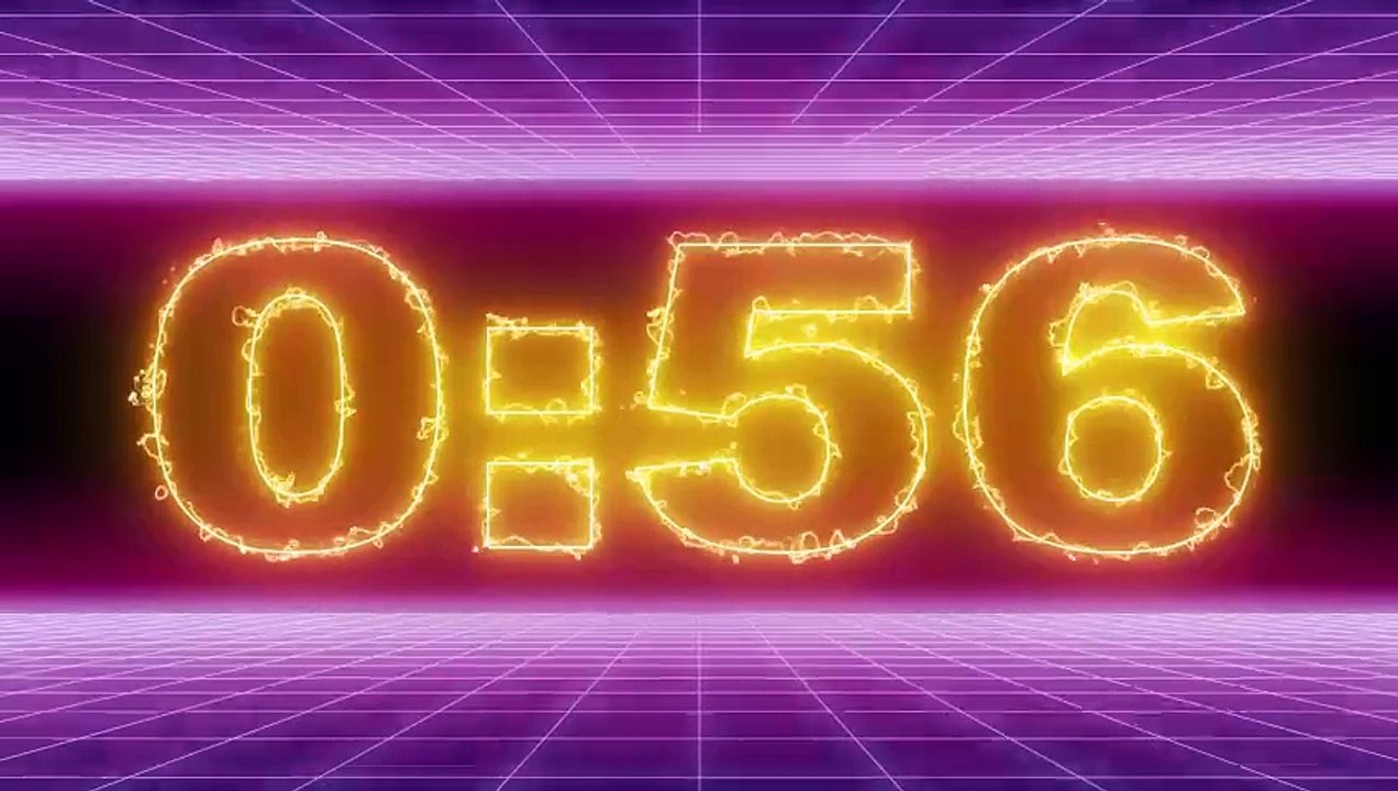 1 Minute Timer with Music [ELECTRIC] ⚡