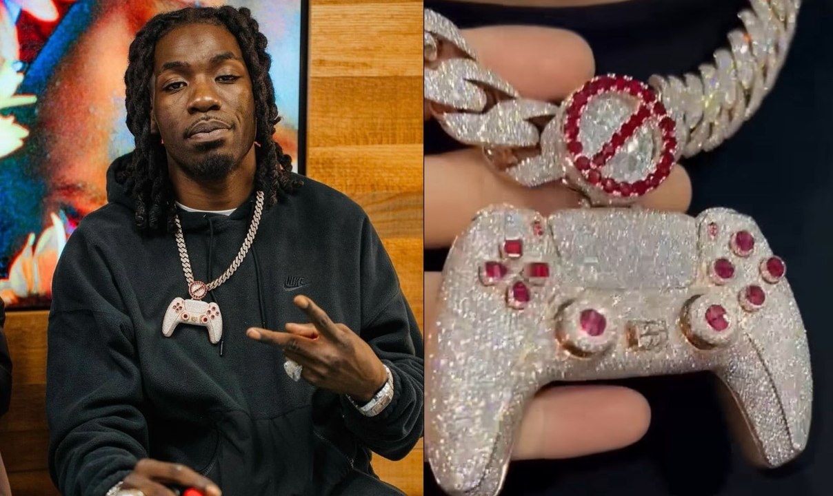 Gazo débourse une fortune pour son tout nouveau collier.