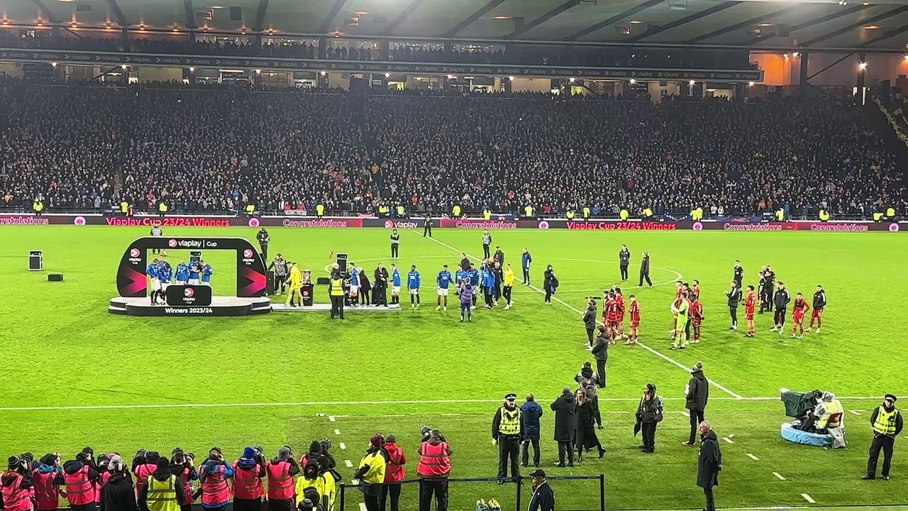 Rangers lift the Viaplay Cup