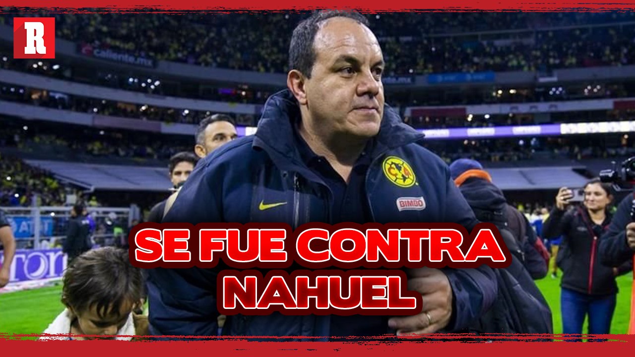 Cuauhtémoc Blanco llama PAYASO a Nahuel Guzmán