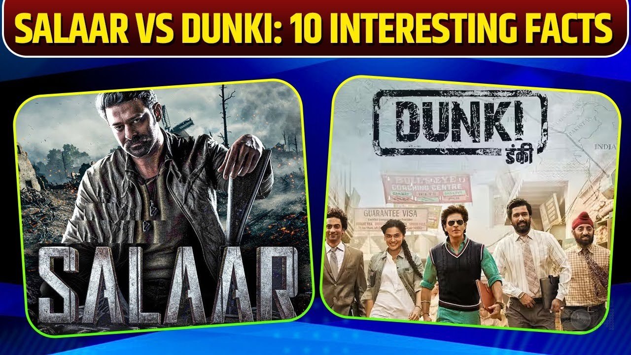 Dunki Vs Salaar: 10 Interesting And Unknown Facts Shahrukh Khan Vs Prabhas