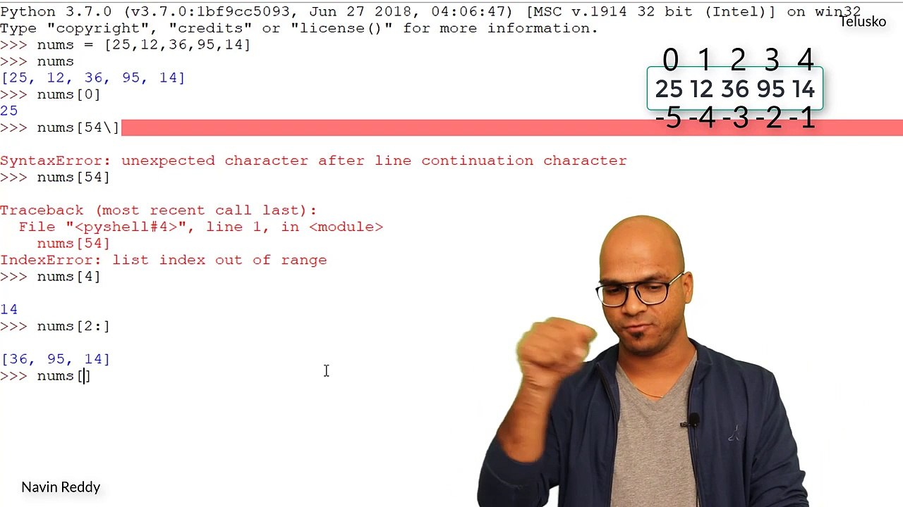 #5 Python Tutorial for Beginners _ List in Python