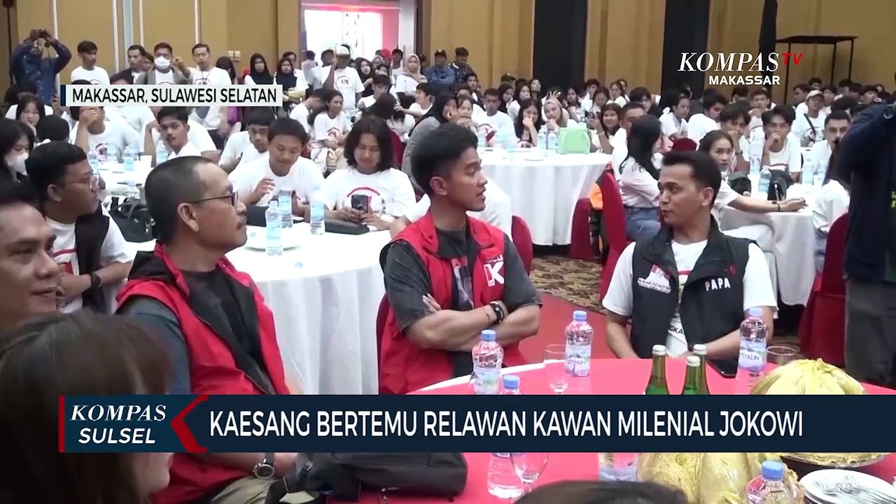 Kaesang Bertemu Relawan Kawan Milenial Jokowi