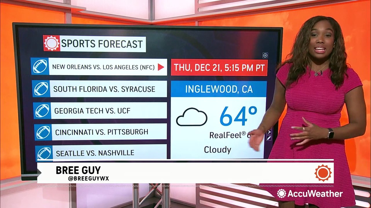 Your football forecast from Dec. 21-24