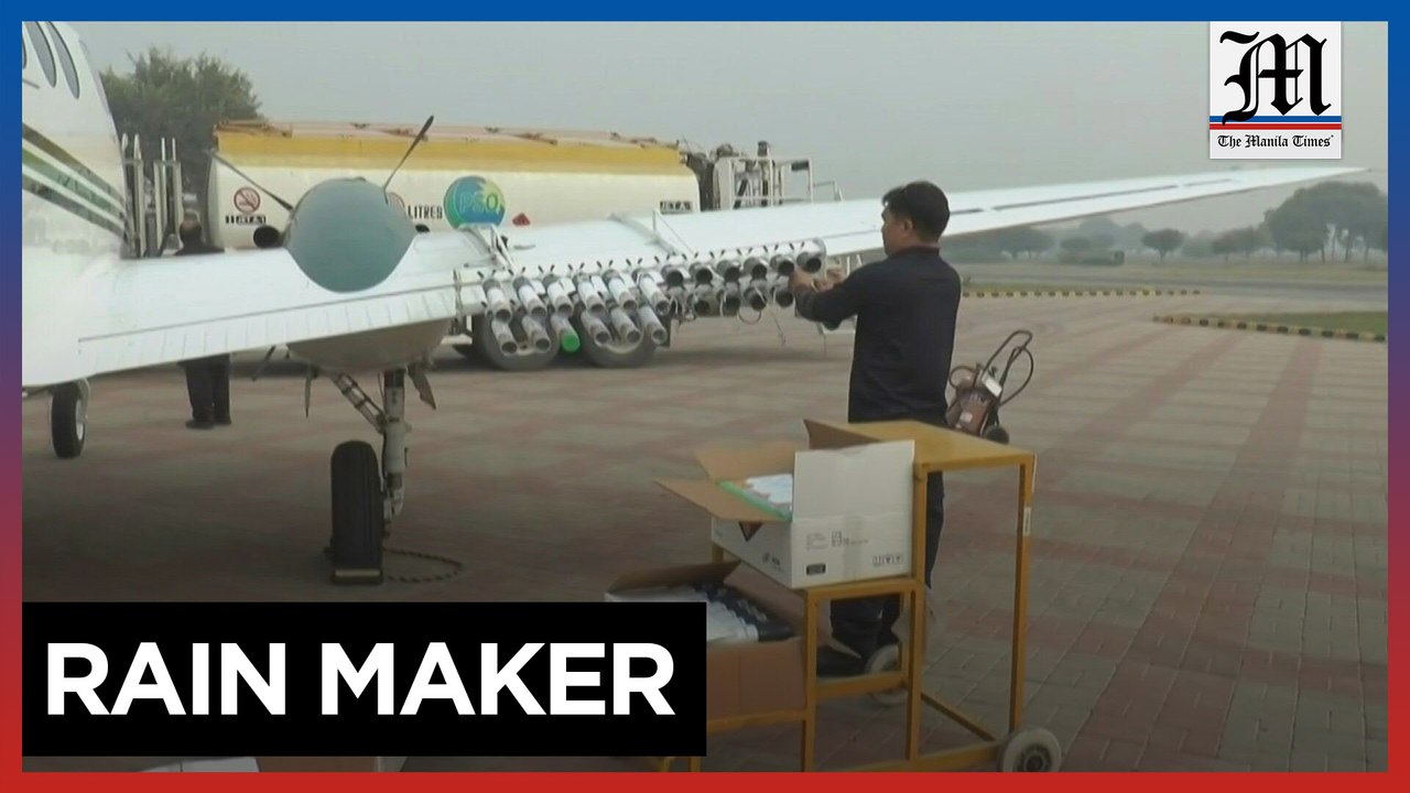 Artificial rain technology used for the first time in Pakistan