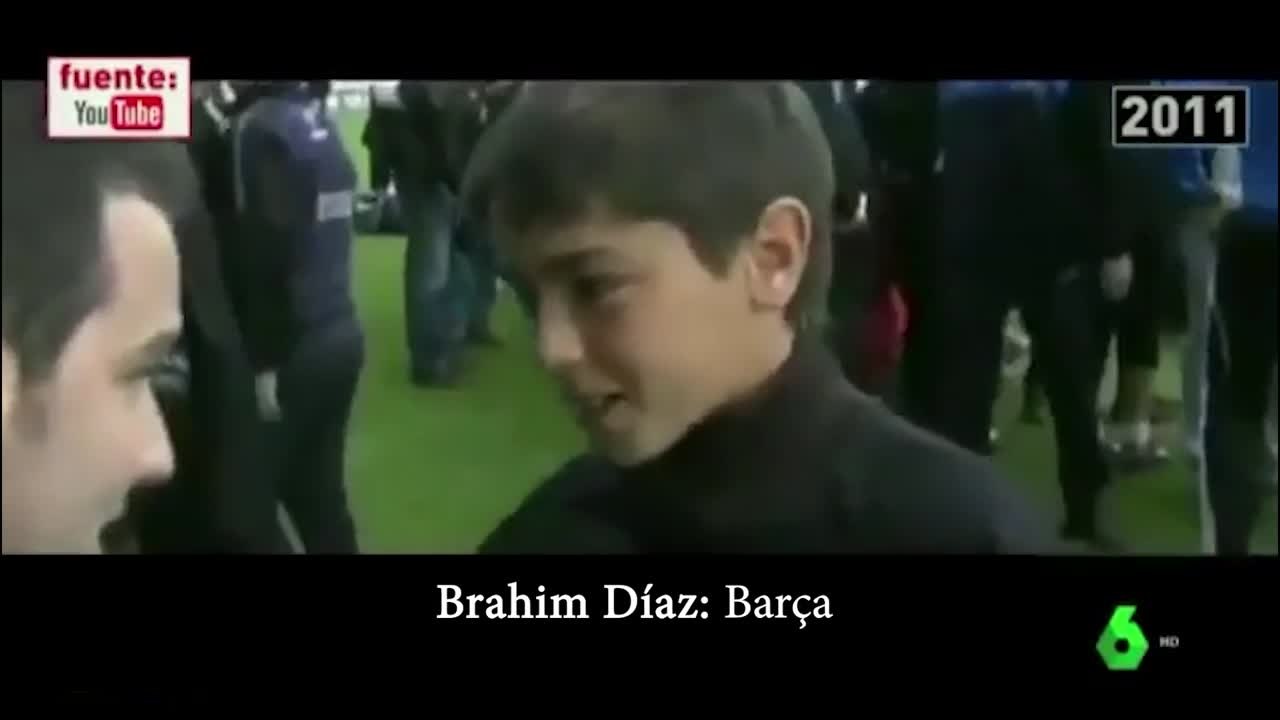 Watch: 12-year-old Brahim Díaz idolizes Messi