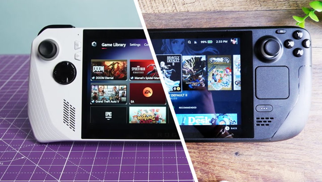 Asus ROG Ally vs Steam Deck | Tom's Guide