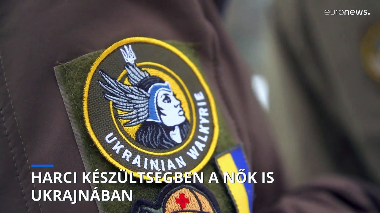 Harci készültségben a nők is Ukrajnában