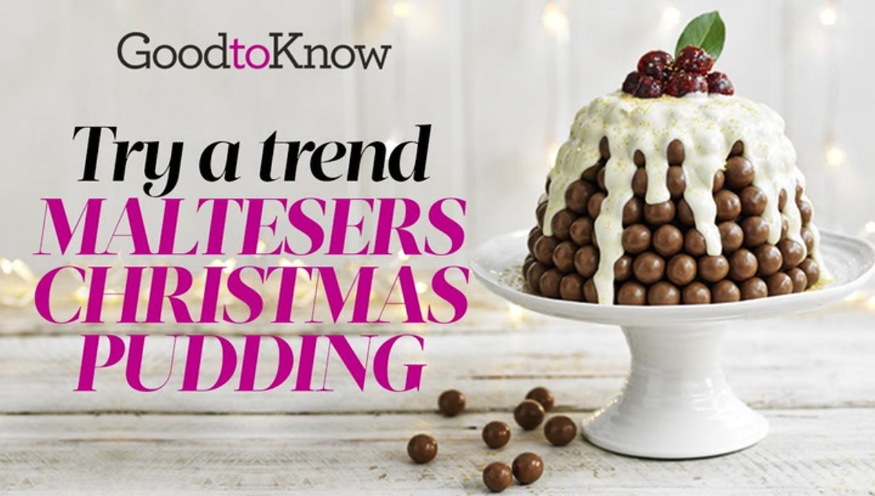 Maltesers Christmas Pudding | Recipes