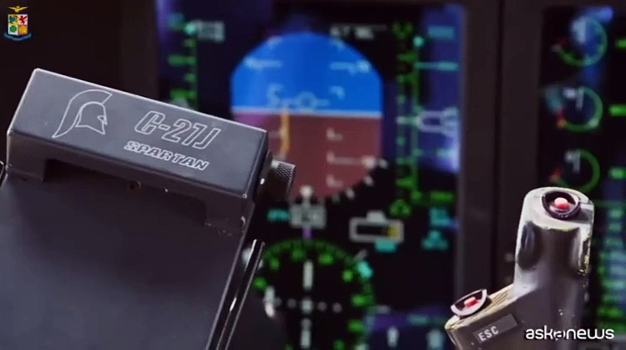 Leonardo ha consegnato alla Slovenia il primo di due aerei bimotori C-27J "Spartan"