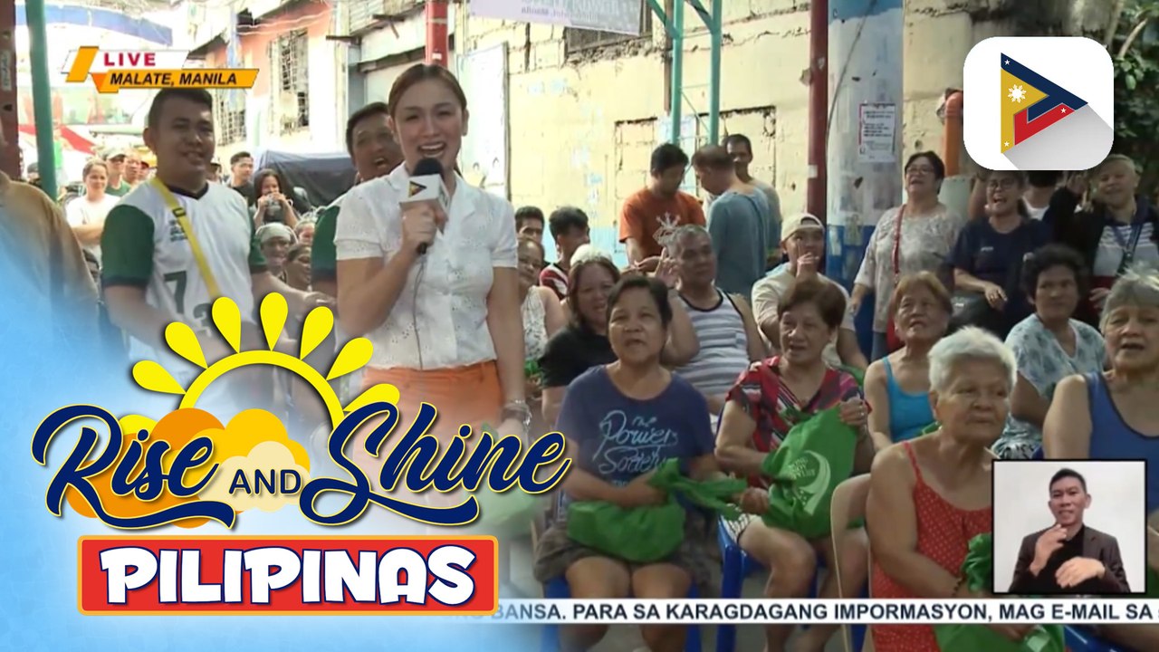 Maagang Pamasko, sinimulan nang ipamahagi sa Malate, Manila