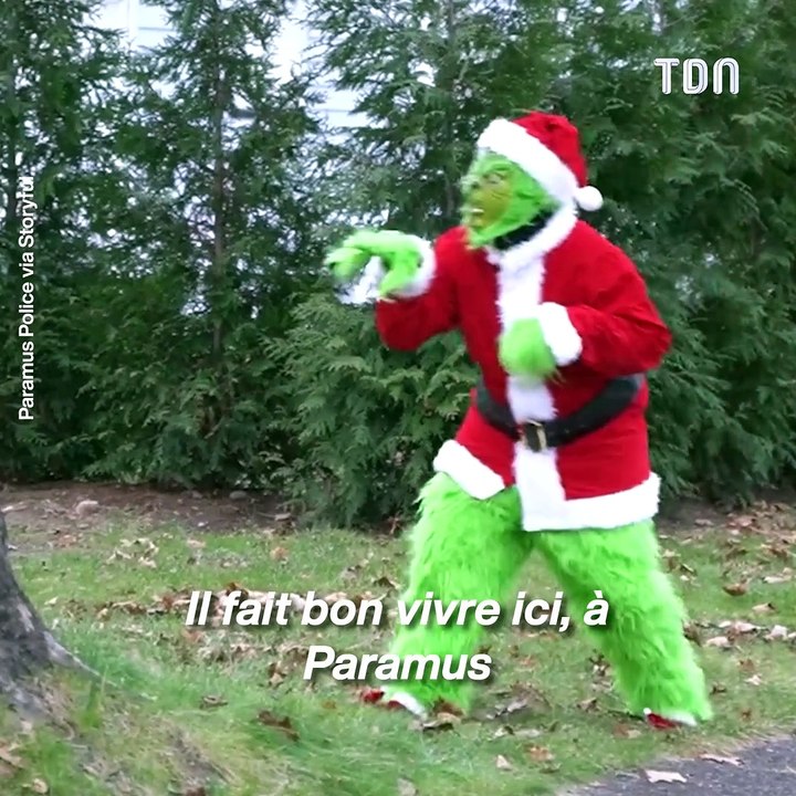 La police arrête le Grinch