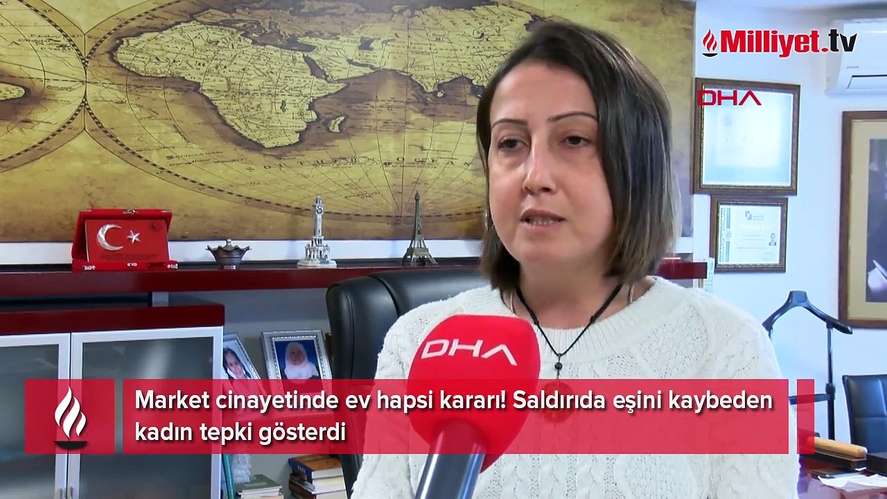 Market cinayetinde ev hapsi kararı! Saldırıda eşini kaybeden kadın tepki gösterdi