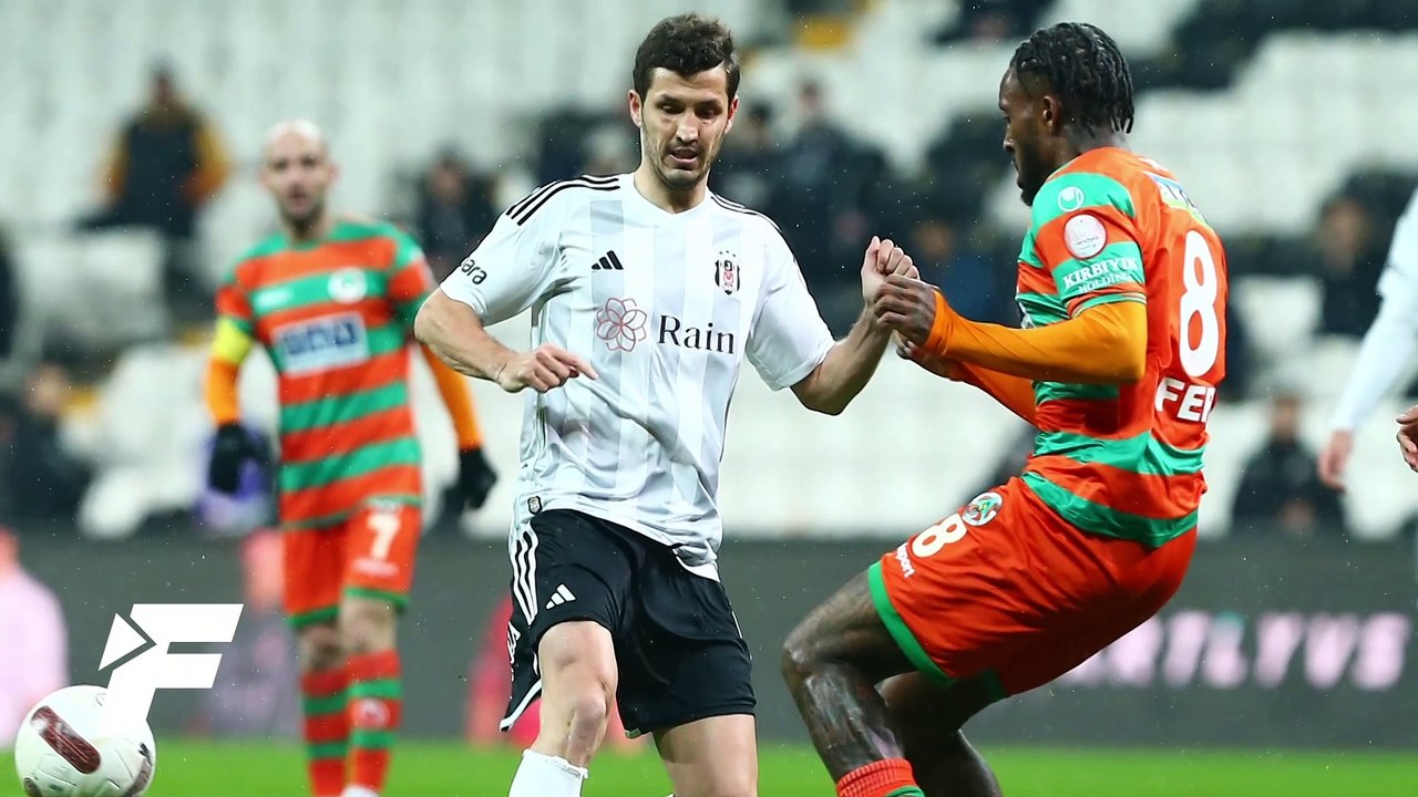Beşiktaş - Alanyaspor maçı (VİDEO)