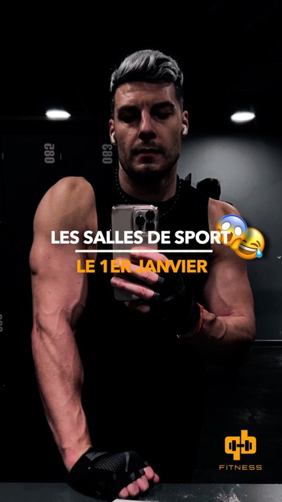 Les salles de sport le 1er Janvier 