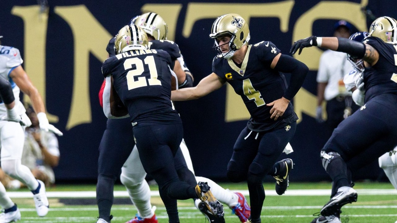 The Saints are struggling offensively tonight vs the Rams