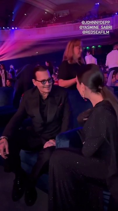 الفيديو المسرب للقاء ياسمين صبري وجوني ديب