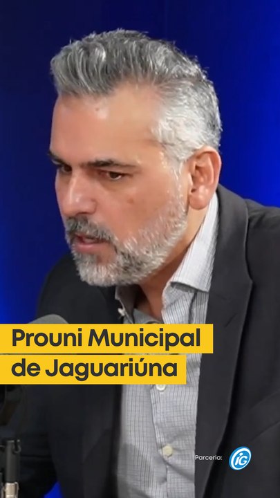 Gustavo Reis fala sobre o Prouni Municipal de Jaguariúna
