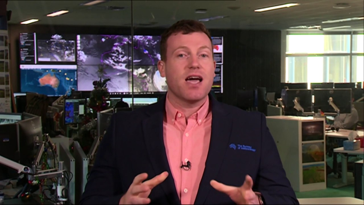 Thunderstorms forecast for eastern Australia over Christmas