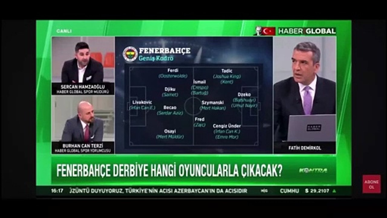 Fenerbahçe'de derbi öncesinde Edin Dzeko sevinci yaşanıyor
