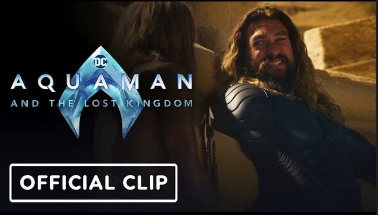 Aquaman and the Lost Kingdom | Official 'Drank It All' Clip - Jason Momoa, Patrick Wilson