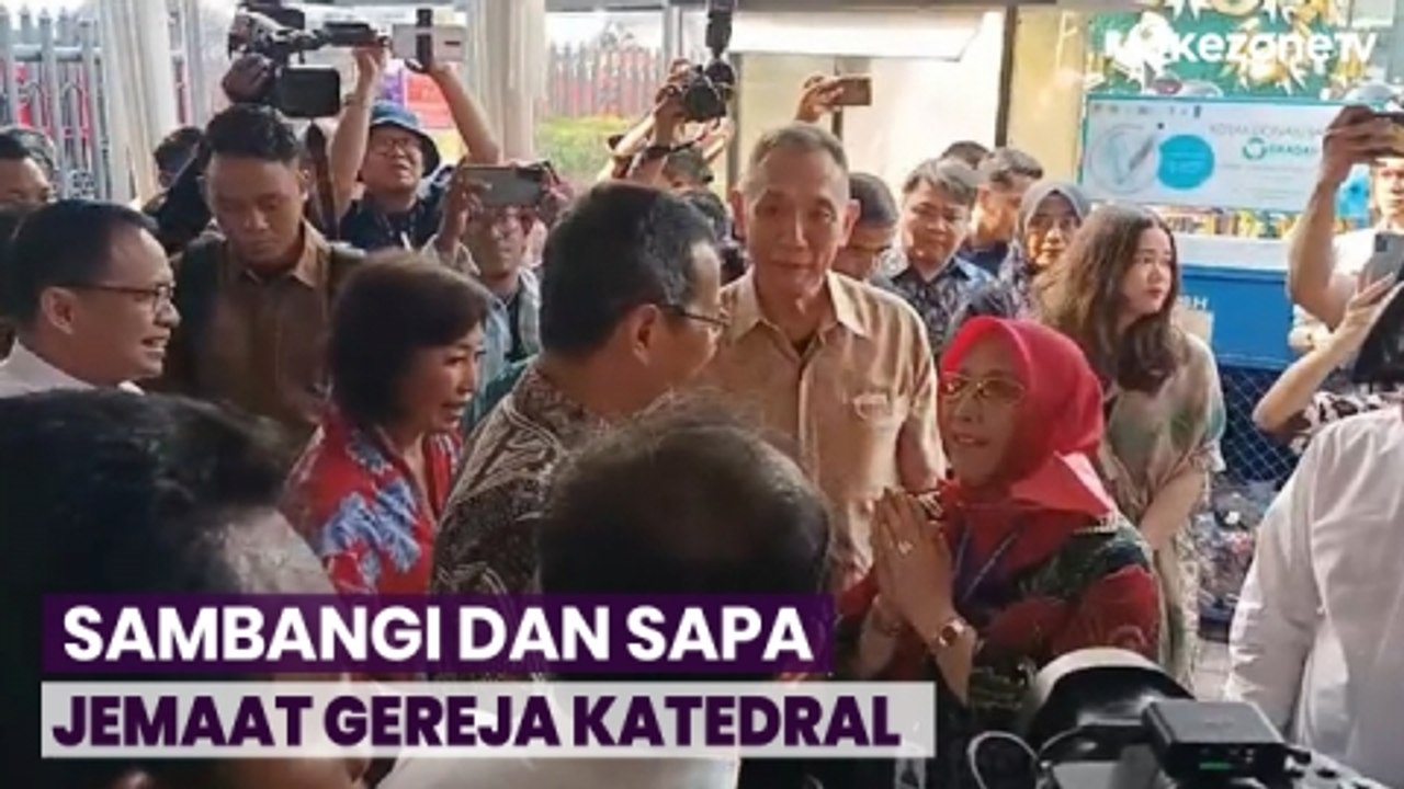 Pj Gubernur Heru Sambangi dan Sapa Jemaat Gereja Katedral