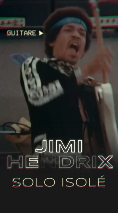 Solo de guitare isolé de Jimi HENDRIX 