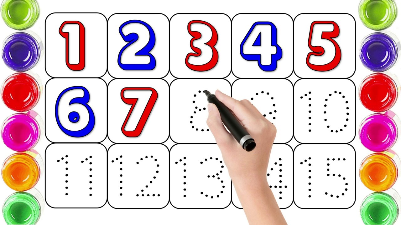 One two three, 1 to 10, 1 to 100, 123, 1234, Numbers, 1 to 100 spelling, counting, abc, a to z