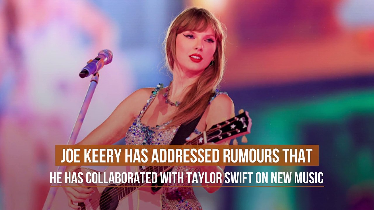 Joe Keery responds to Taylor Swift collaboration rumours