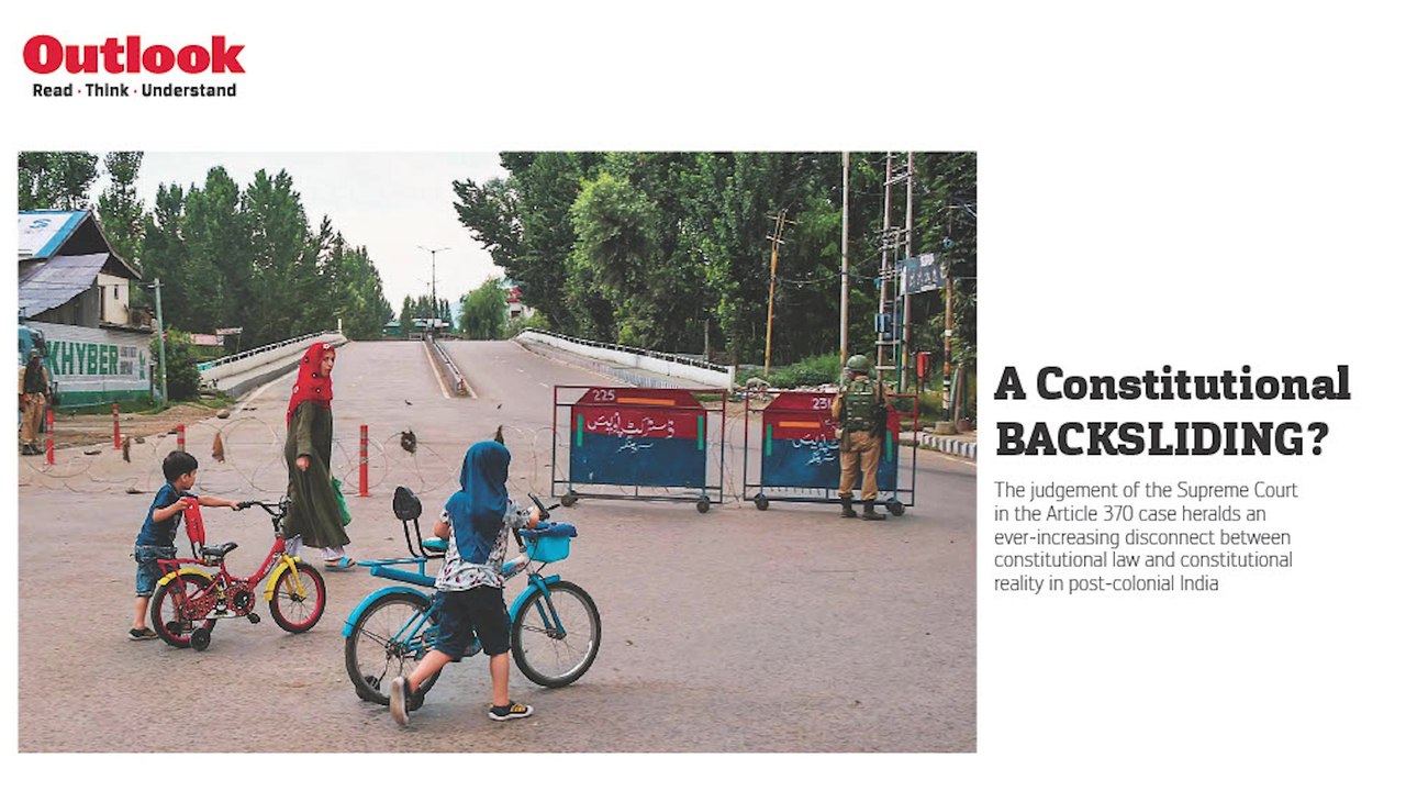 A Constitutional Backsliding?