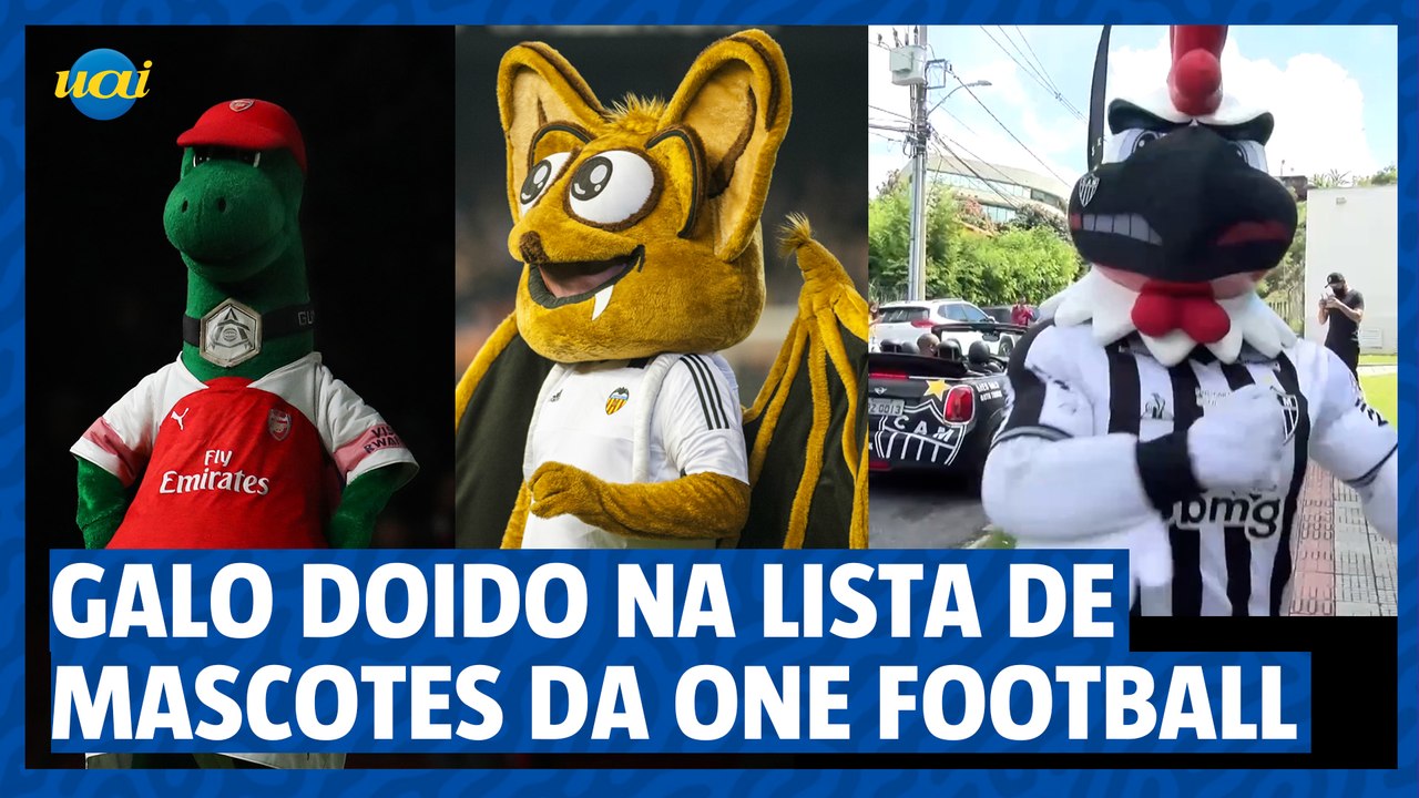 "Galo Doido" está entre os mascotes mais legais do mundo