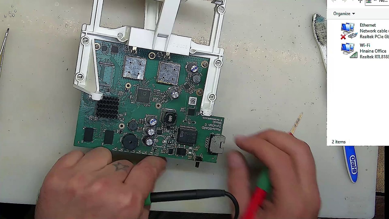 Mikrotik dynadish 5 power Problem