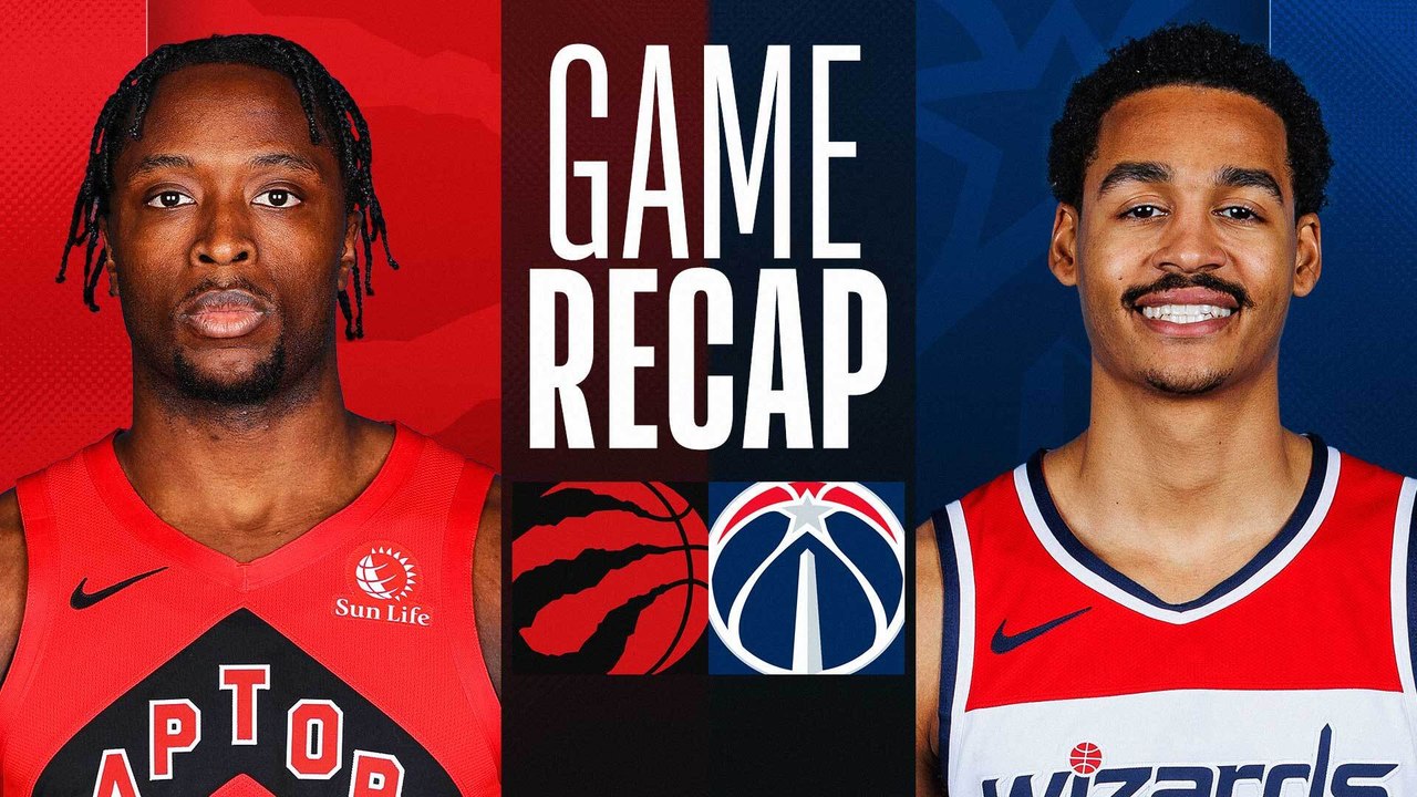 Game Recap: Raptors 132, Wizards 102