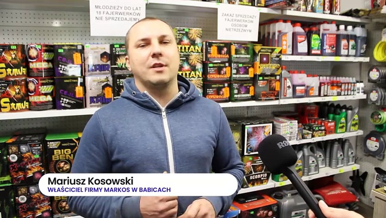 Babice - nie mija moda na sylwestrowe fajerwerki