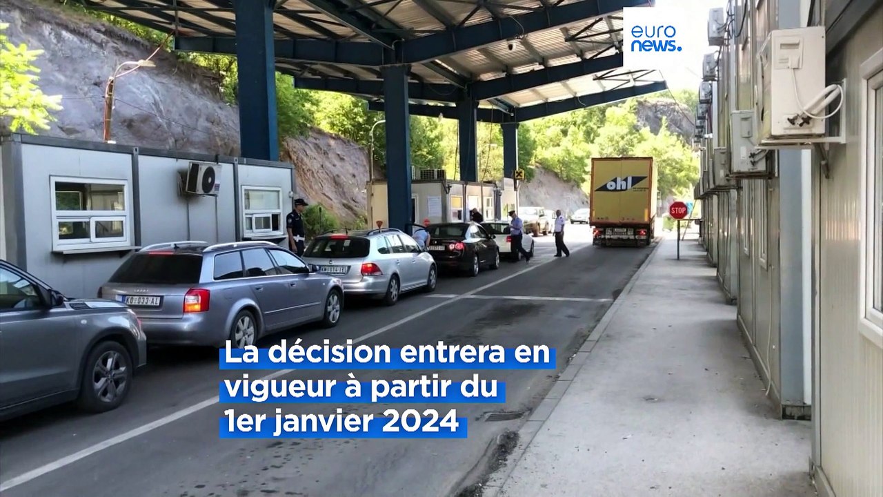 La Serbie accepte les voitures avec des plaques d'immatriculation du Kosovo