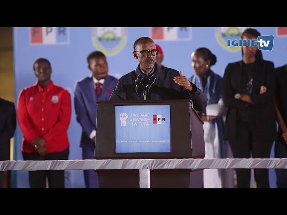 #Intsinzi: Perezida Kagame yashimiye Abanyarwanda ko bashimangiye kutavugirwamo, bakihitiramo neza