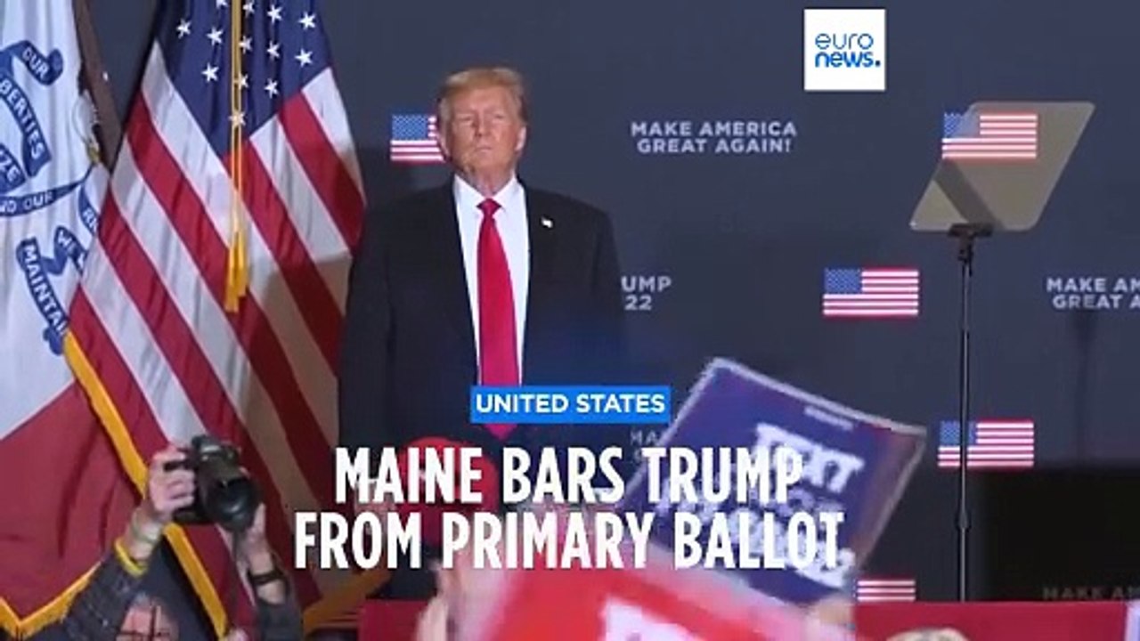 Second US state bars Trump from election