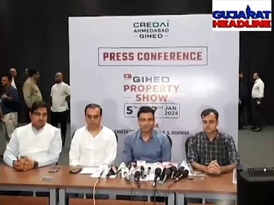 CREDAI Ahmedabad to organise 18th GIHED Property Show from January 5-7