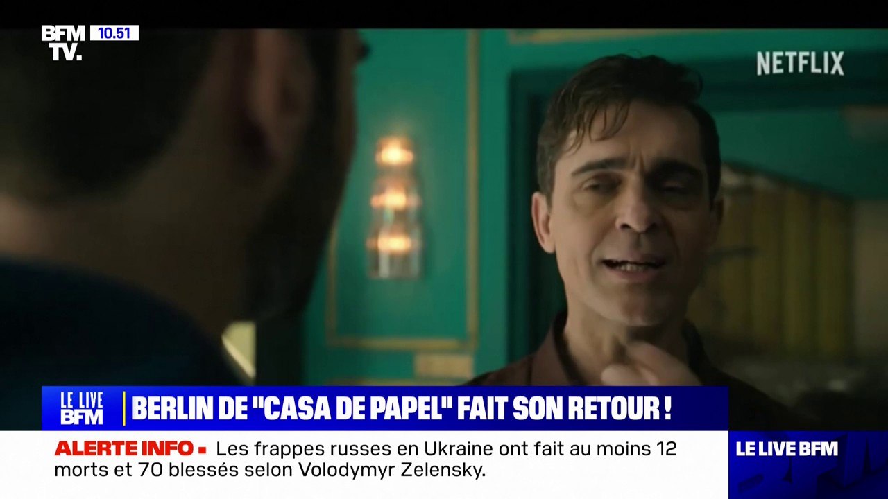 Berlin de "La Casa de Papel" fait son retour dans une série dérivée diffusée sur Netflix
