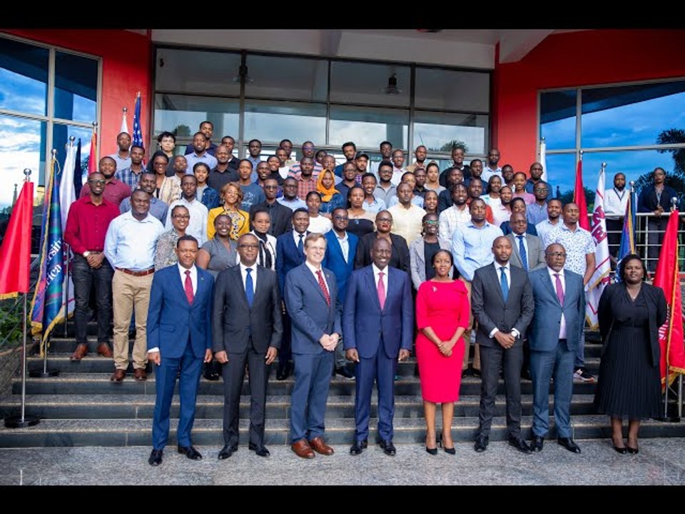 President William Ruto engages with bright minds at Carnegie Mellon University's Kigali Campus