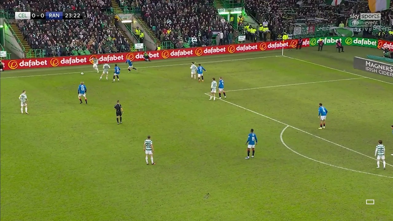 Celtic Vs Rangers 1 half