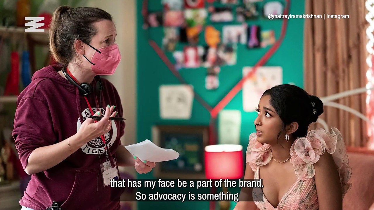 Maitreyi Ramakrishnan Admits She Trolled Reporters On Whether She’s Team Paxton Or Team Ben