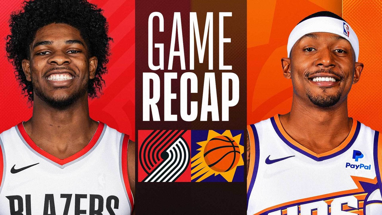 Game Recap: Suns 109, Trail Blazers 88