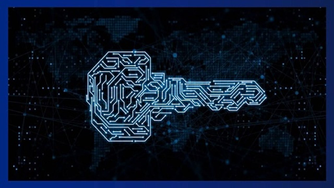 What is the 8(to)7 key length in cryptography?