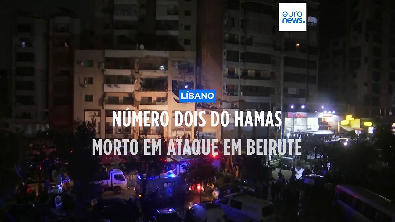 Ataque em Beirute mata número dois do Hamas